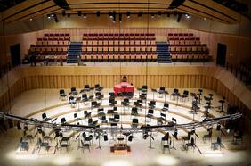 La nueva Gran Sala Sinfónica afina sus piezas para renovar el centro de Santiago