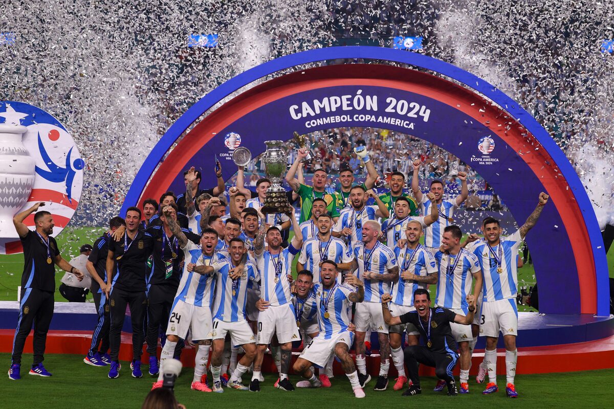 Top 05+ Các Giải Bóng Đá Lớn Trên Thế Giới Hiện Nay 2 Argentina baja đến Colombia và es el mas ganador de la Copa América - La Tercera