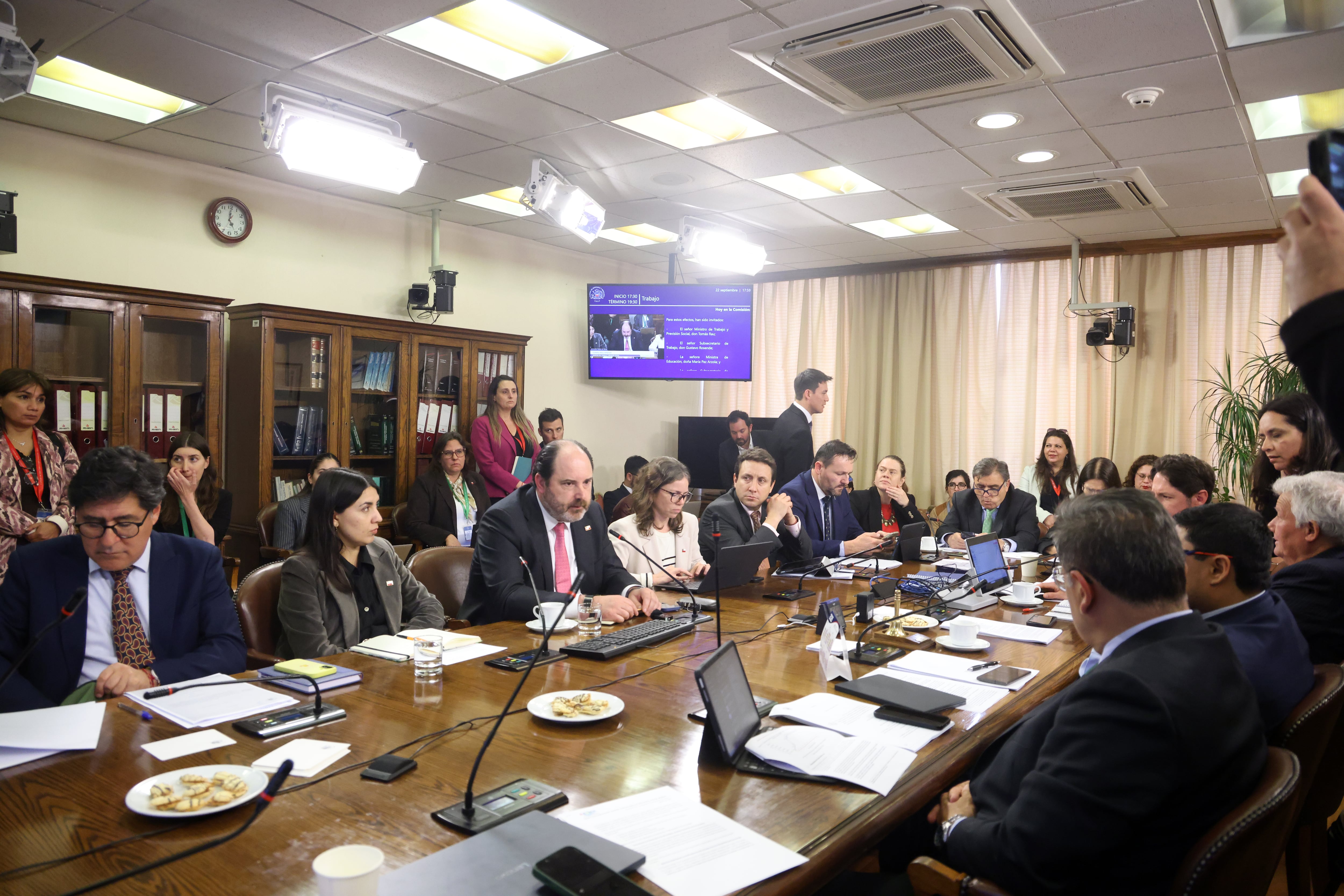 Comisión de Trabajo.
Foto: Cámara de Diputados.