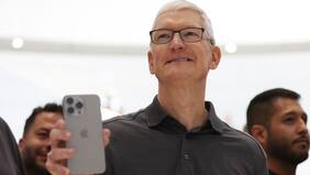 Una foto chilena en el iPhone de Tim Cook