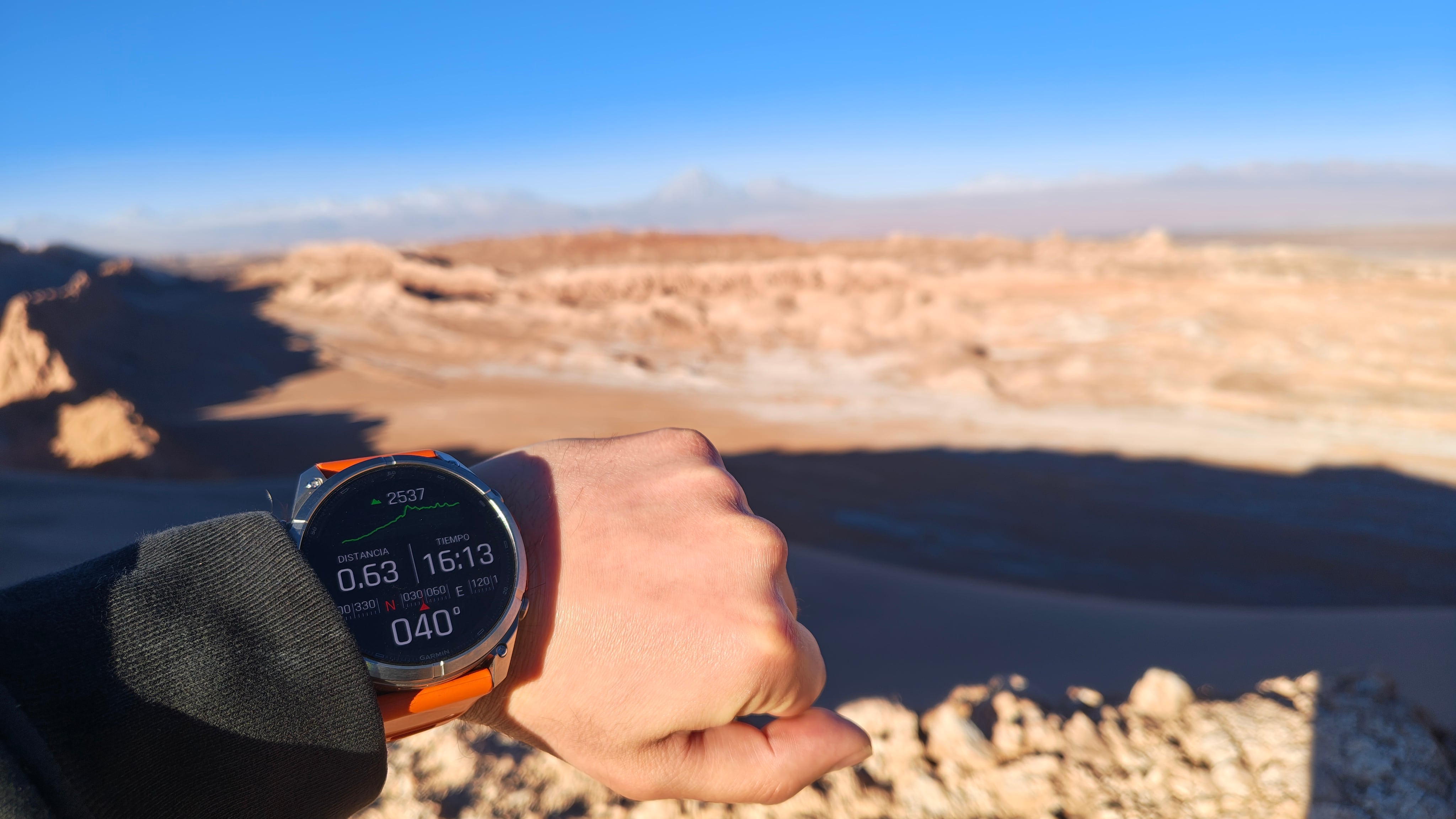 Del desierto a los 4.000 metros: así fue la prueba del nuevo Garmin Fénix 9 en San Pedro de Atacama