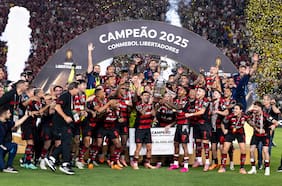 Pulgar, perdonado y coronado: el Flamengo vence con lo mínimo a Palmeiras y gana su cuarta Copa Libertadores