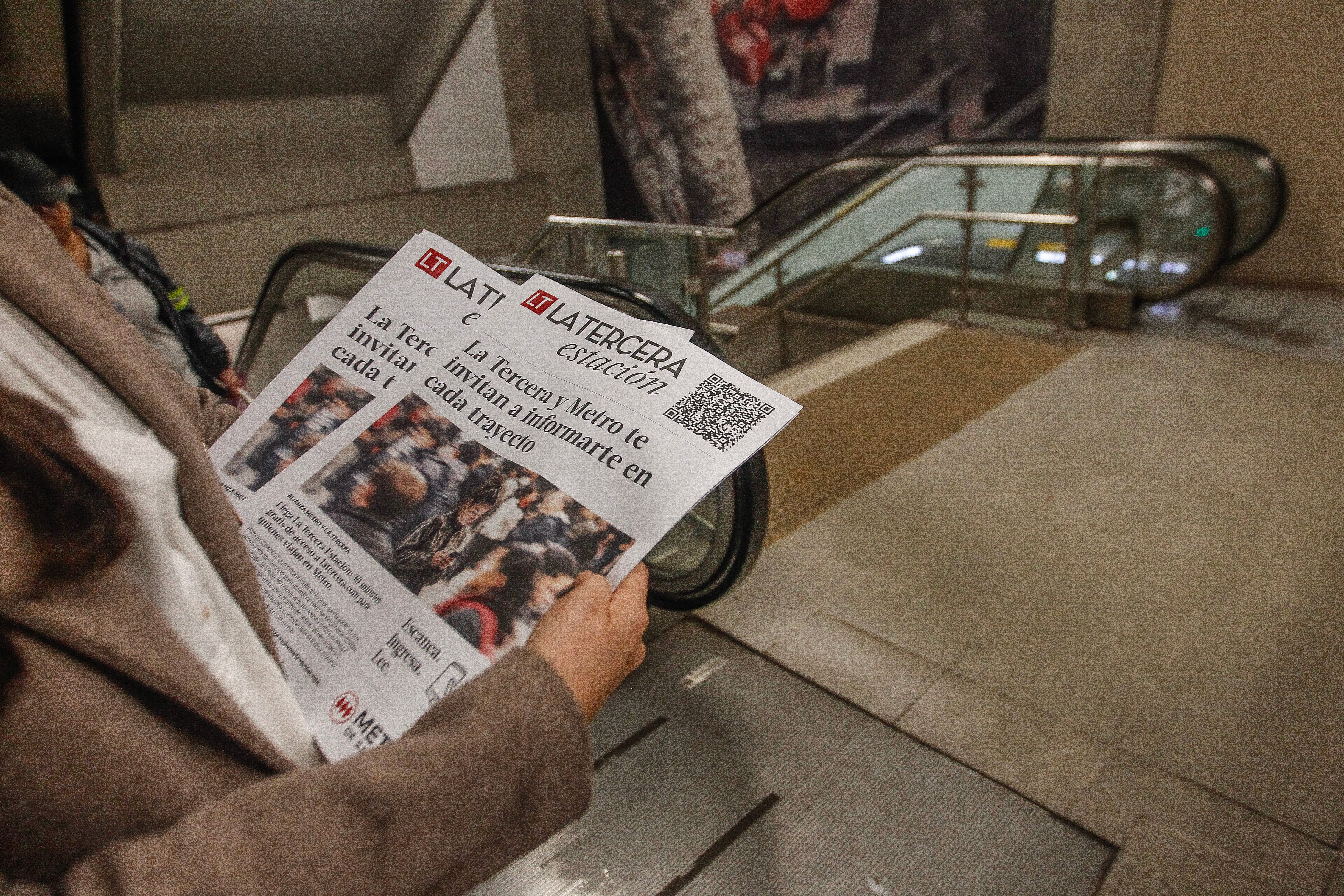 La Tercera Estación tiene Bip! Cómo conseguir la nueva tarjeta del Metro.
Foto: Andres Perez