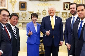 El “chiste” que Donald Trump le hizo a la primera ministra de Japón sobre el Pearl Harbor