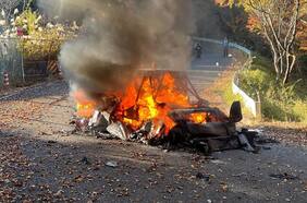 Impactante incendio dejó en cenizas el auto de rally de Dani Sordo en el WRC