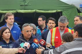 Autoridades descartan preemergencia ambiental para la Región Metropolitana por incendio forestal en María Pinto