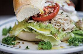 Marraqueta de sierra ahumada