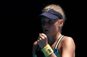 Escapó de la guerra con Rusia y es cantante: la increíble historia de la ucraniana Dayana Yastremska que es figura en el Abierto de Australia