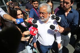 Así fue la caótica salida de Luis Hermosilla del Centro de Justicia