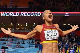 Yulimar Rojas vuelve a volar: la venezolana pulveriza “su” récord mundial de salto triple