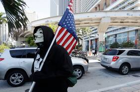 Ataques contra la OMS, Bolsonaro y Trump marcan el regreso de Anonymous