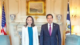 Cómo fue la reunión entre María Corina Machado y Marco Rubio, el secretario de Estado de EEUU