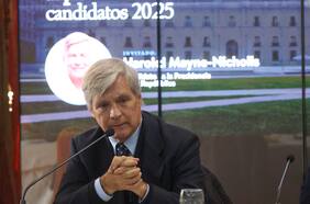 El debut de Harold Mayne-Nicholls en conversatorios presidenciales: pone foco en seguridad y pulir la permisología