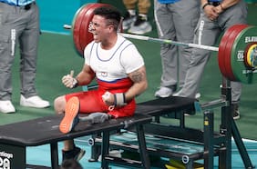 El chileno Javier Jiménez gana la medalla de plata tras una gran actuación en el Para powerlifting