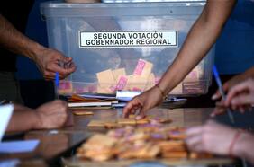 Conteo de votos: sigue en vivo los resultados de segunda vuelta de gobernadores regionales