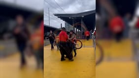 EFE respalda a guardia que le quitó bicicleta a pasajera en Biotren tras indignación por video viral