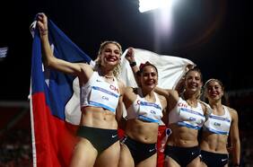 Las emotivas palabras de Martina Weil tras ganar la medalla de plata en el 4x100 de Santiago 2023