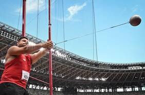 Chile quedó fuera por 13 centímetros: Kehr y Mansilla no pudieron meterse en la final del lanzamiento del martillo