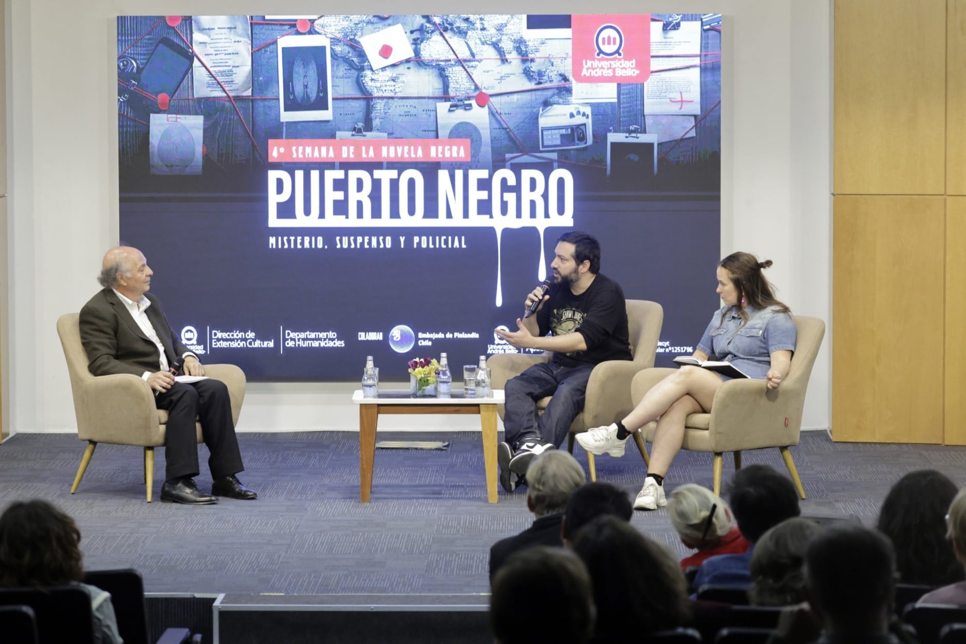 Festival literario Puerto Negro prepara su quinta edición con una inédita Muestra de Cine Criminal