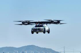 No es broma: este “auto volador” realiza su primera prueba con éxito