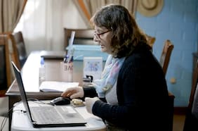 Una profesora diferencial y la dura tarea de educar en línea