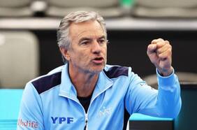 “Si los números no te cierran...”: capitán de Argentina de la Copa Davis aborda el cambio de superficie del Chile Open