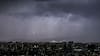 Lluvia, granizos y tormenta eléctrica obligan a declarar alerta roja en la Región Metropolitana