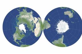 Antártica y Australia con menos distorsiones: presentan nuevo mapamundi plano, el más exacto entre todas las representaciones anteriores