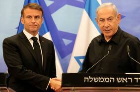 Israel advierte de que no recibirá a Macron hasta que no retire su anuncio sobre el reconocimiento del Estado palestino
