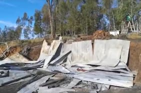 Macrozona Sur: desconocidos queman iglesia y sede social en Contulmo