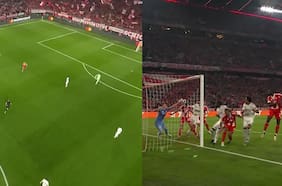 Dos goles por insólitos errores de los arqueros: el frenético inicio del duelo entre el Bayern Múnich y el Real Madrid