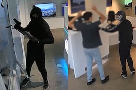 Violento asalto armado a sucursal de PC Factory en Las Condes deja trabajador lesionado