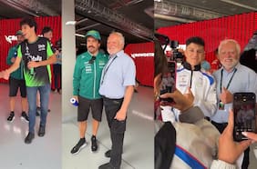 El “Rey del meme” apareció en el Gran Premio de Hungría y alborotó a los pilotos de la F1