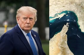 “Estrecho Trump”: Donald Trump ahora plantea rebautizar el Estrecho de Ormuz con su nombre