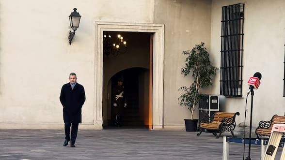 Andrés Jouannet reaparece en La Moneda cumpliendo funciones en el Segundo Piso