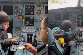 Niño de 5 años detenido por el ICE vivió especial momento en la cabina del avión en el vuelo de regreso a casa