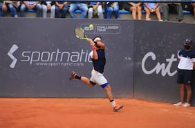 Gonzalo Lama no pudo quedarse con el premio mayor en el Challenger de Quito