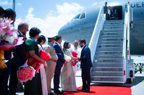 Presidente Boric llega a Bangalore, la última ciudad que visitará en su gira por India