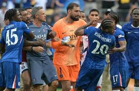 Papelón en el Mundial de Clubes: Luis Enrique agrede a Joao Pedro luego de la derrota del PSG ante Chelsea en la final