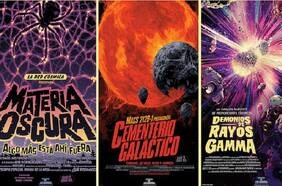 ¿Por qué la Nasa creó estos terroríficos carteles sobre la materia oscura y los estallidos de rayos gamma?