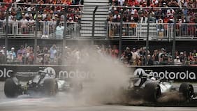 Arde Mercedes: el polémico cruce entre Antonelli y Russell que marcó el Sprint del GP de Canadá