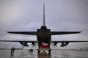Gobierno despacha avión C-130 de la FACH con seis toneladas de ayuda humanitaria a la región de Coquimbo