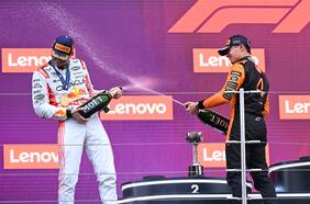 El primer triunfo del año: Max Verstappen le gana el duelo a Lando Norris y se queda con el Gran Premio de Japón