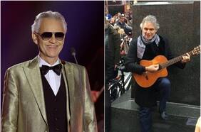 Cuando Andrea Bocelli cantó en la calle y recaudó medio millón de pesos en minutos