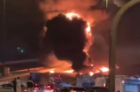 Reportan incendio en embajada de EE.UU. en Arabia Saudita tras presunto ataque iraní