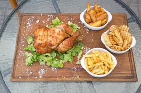 Pollo Taquilla: el pollo asado a las brasas más tentador de Providencia