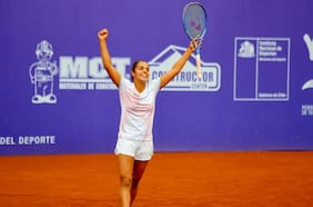 La historia de Antonia Vergara, la tenista chilena que deslumbra en su primer año como profesional
