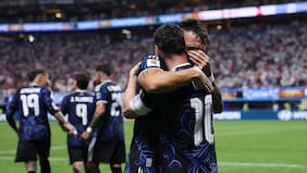 El provocador festejo de los jugadores de Argentina tras eliminar a Inglaterra en el Mundial