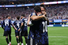 El provocador festejo de los jugadores de Argentina tras eliminar a Inglaterra en el Mundial