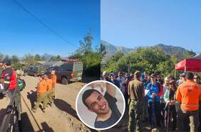 Búsqueda de joven en Parque Cordillera: precisan cuándo fue visto por última vez y Carabineros suma un camión satelital